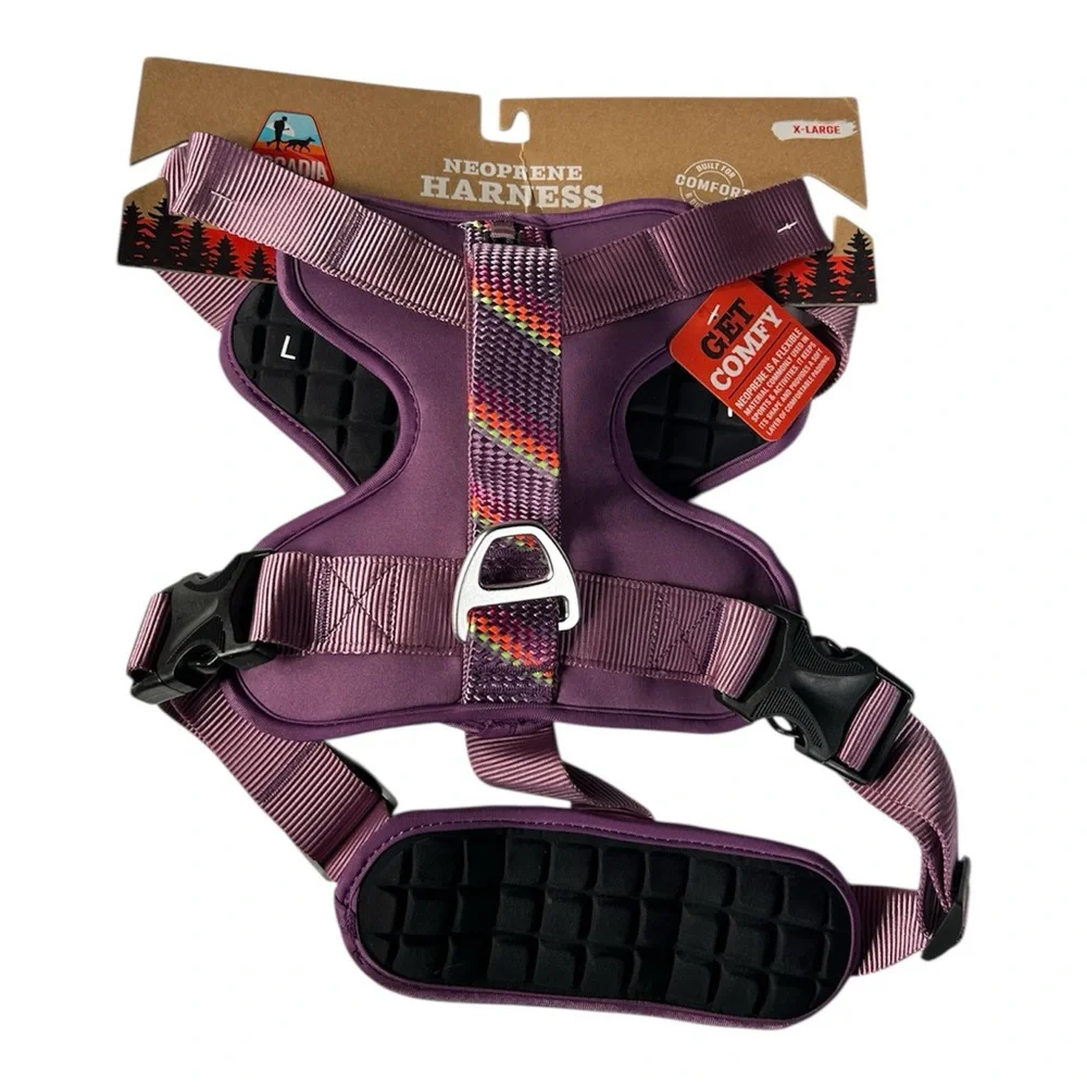 Arcadia Trail Adjustable Neoprene Chest Plate Harness Reflective XL